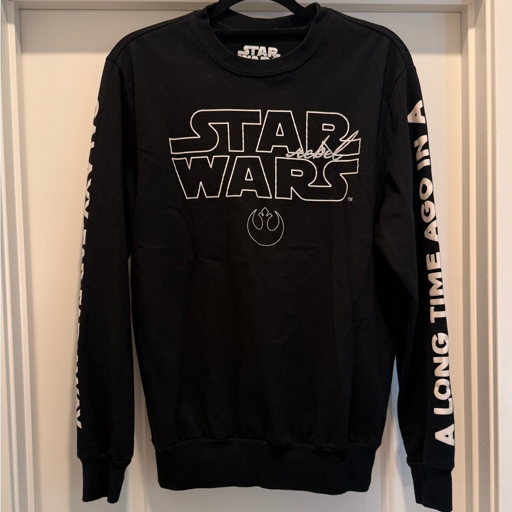 Star Wars Black Crewneck Sweatshirt
